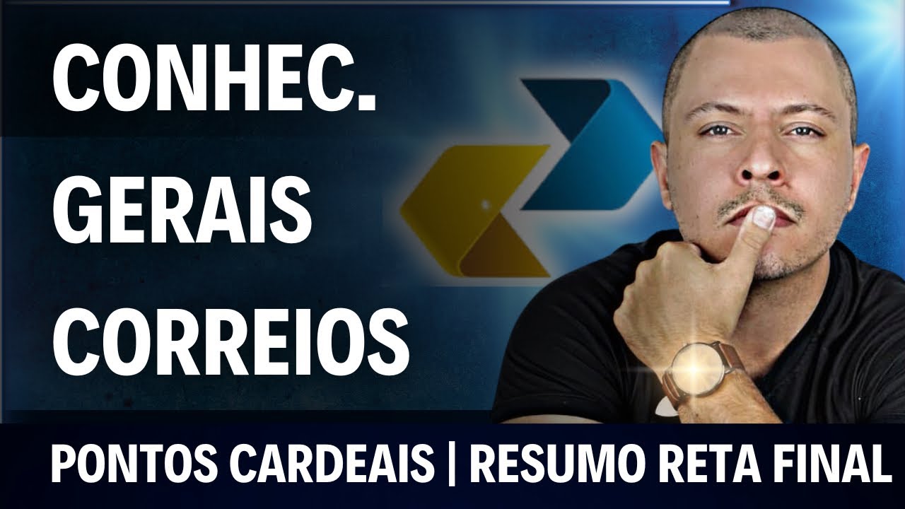 RETA FINAL | CORREIOS | PONTOS CARDEAIS