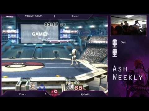 Pooch (Samus) vs. Kydreith (Ganon) - PM Bracket ASH@WIT 7/10/15