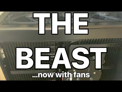 Monster Labo BEAST Fanless SILENT 🤫 Passive PC … Now With Fans!!