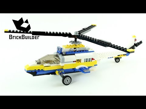 Vidéo LEGO Creator 31011 : L'avion de collection