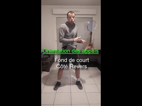 Comment bien ORIENTER VOS APPUIS au DÉMARRAGE - 04 : Déplacement FOND DE COURT côté REVERS