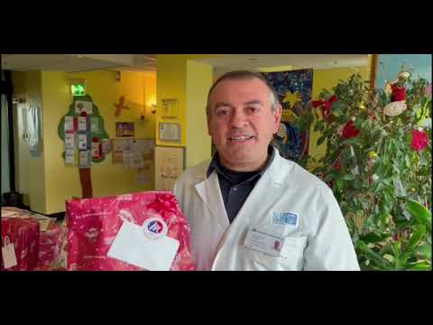 Natale: Giochi per i bambini dell'area pediatrica del Misericordia