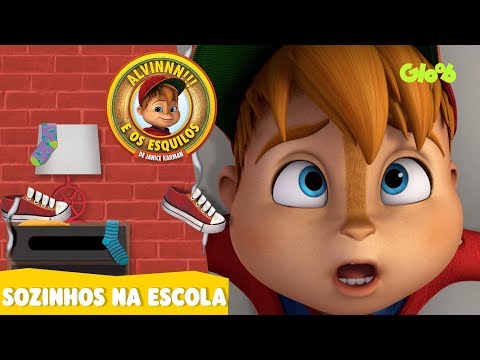 O FANTASMA DA ESCOLA | ALVINNN!!! E OS ESQUILOS | CLIPES MUSICAIS | Mundo Gloob