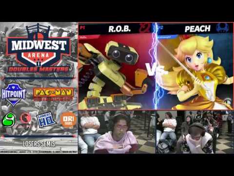 Midwest Arena II Top 8: AMG | 8BitMan (ROB) vs TG | MuteAce (Peach)