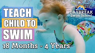 How to Teach a Child to Swim - 6 Simple Skills to Learn
