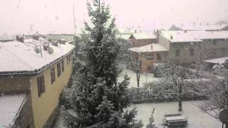 preview picture of video 'Neve ad Avio del 27 Dicembre 2014'