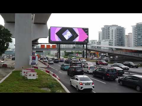 Catch Your Audience's Eyes with Our New Digital Gantry along SPRINT Highway, PJ. A bold new addition to our strategic expansion!