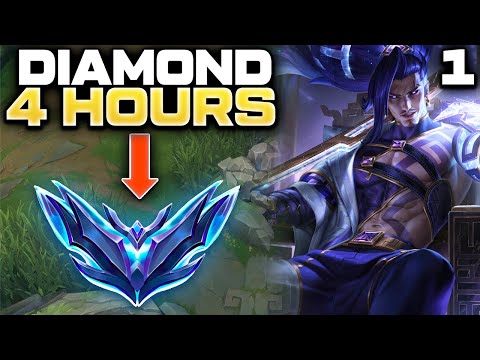 How to ACTUALLY Climb to Diamond in 4 Hours with Yasuo #1 | Build & Runes