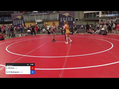 50 Kg Rr Rnd 1 - Emily Shilson, Titan Mercury Wrestling Club (TMWC) Vs Natalie Reyna-Rodriguez, Mc
