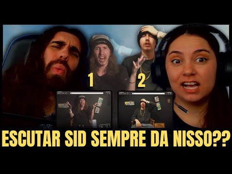 MC Sid - Assalto a Mão Letrada 1 e 2 - React Lucas Meira feat Carol