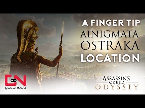 Assassin's Creed Odyssey - A Finger Tip - Ainigmata Ostraka Puzzle Location