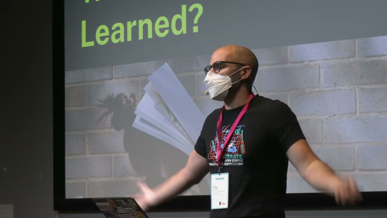 Michael Weinberg – Lessons from 10+ Years of Certifying Open Source Hardware #FOSSBack