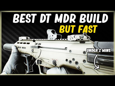 BEST DT MDR M995 BUILD BUT FAST LOW RECOIL HIGH ERGO GUN BUILD EFT ESCAPE FROM TARKOV UNDER 2 MINS