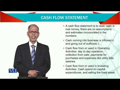 Cash Flow Statement | Advanced Financial Accounting | FIN711 Topic017