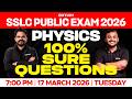 SSLC Public Exam 2026 Physics 100 Sure Questions Xylem SSLC