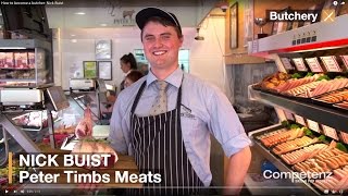 How to become a butcher