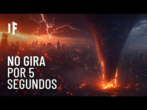 What would happen if the Earth stopped rotating for FIVE seconds?