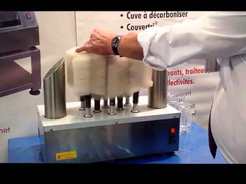 Sécheuse à verres pour essuyer 2 verres à la fois - GLASS SHINING II_1