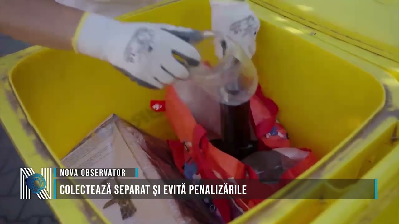 Colectează separat și evită penalizările