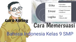 Video Pembelajaran Pidato Persuasif.Cara Memersuasi bersama Guru Kuring