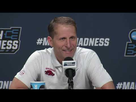 Arkansas First Round Postgame Press Conference - 2023 NCAA Tournament