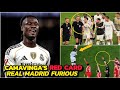 Camavinga S SHOCKING RED CARD VS Bayern Real Madrid Players FIGHT Referee Bayern Vs Real Madrid