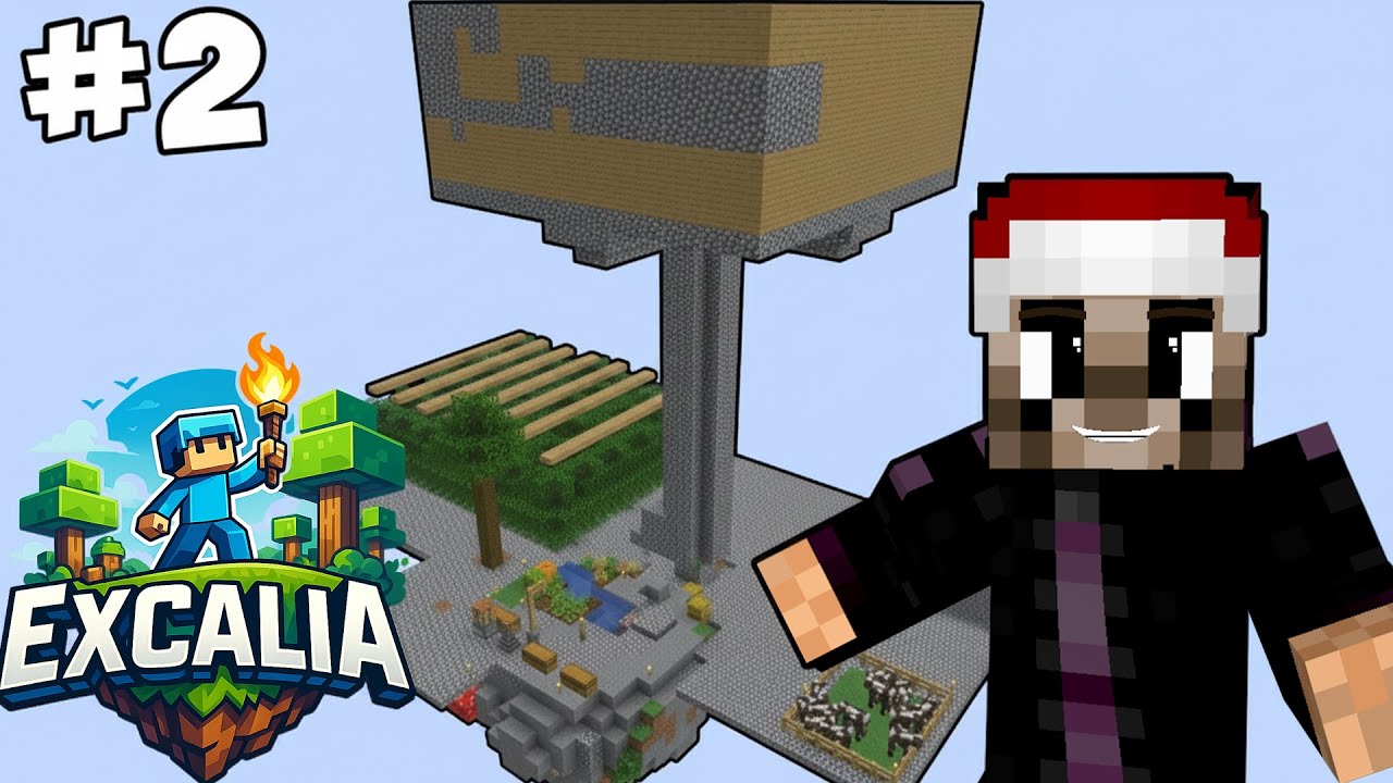 1er Spawner & Agrandissement de l’Île ! | Excalia #2