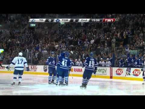 Phaneuf 2-0 Goal - Maple Leafs vs. Lightning - Mar/20/2013