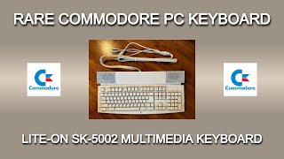 Rare Commodore PC Multimedia Keyboard