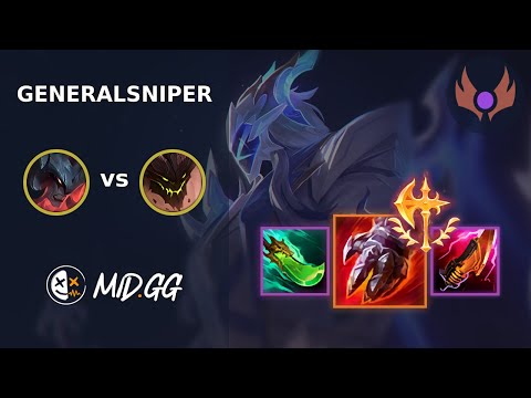 MID.GG: [ GeneralSniper ] Aatrox TOP vs Malphite | NA MASTER | LOL Season 2025
