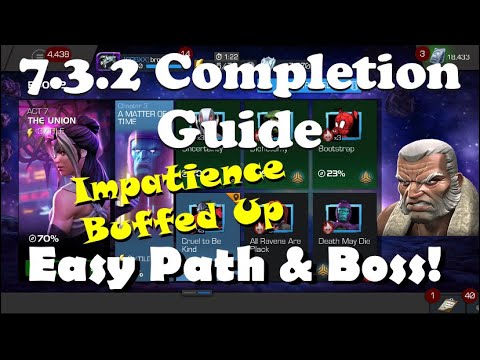 Act 7.3.2 Easy Path & Old Man Logan Boss | Buffed Up & Impatience | Marvel Contest of Champions