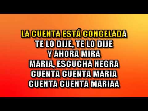 Pupy & Los que Son Son - Cuenta decisiva KARAOKE + COROS