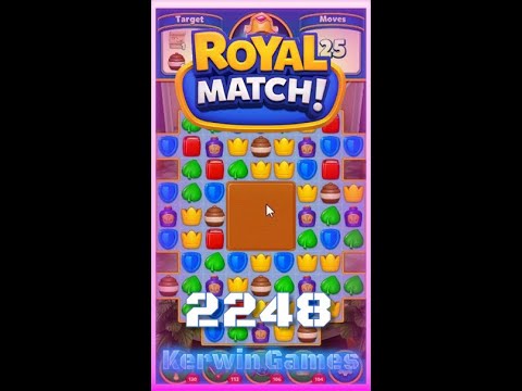 Royal Match Level 2248 - No Boosters Gameplay