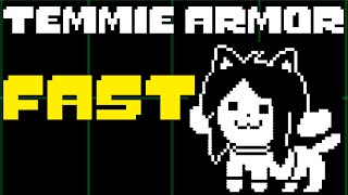 How to get the Temmie Armor as fast as possible | How to get INFINITE gold  | Undertale