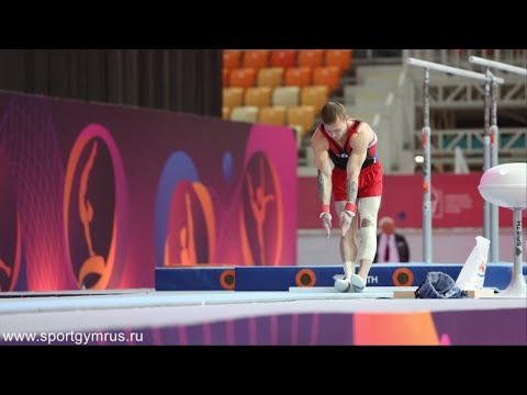 Denis Abliazin's Awe-Inspiring Vault: Gymnastics Championship 2024