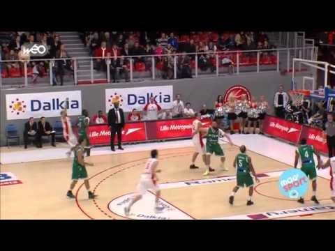 Les temps forts du derby Lille-Le Portel en Pro B