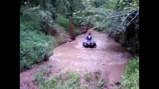 preview picture of video 'Mud Pro 700, Arctic Cat 400 and Yamaha 400 @ Aquilla Creek'