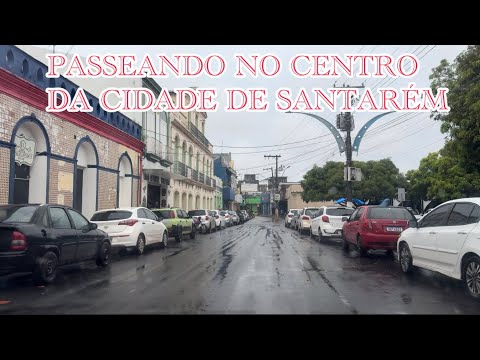 WALKING THROUGH THE STREETS OF DOWNTOWN SANTARÉM!