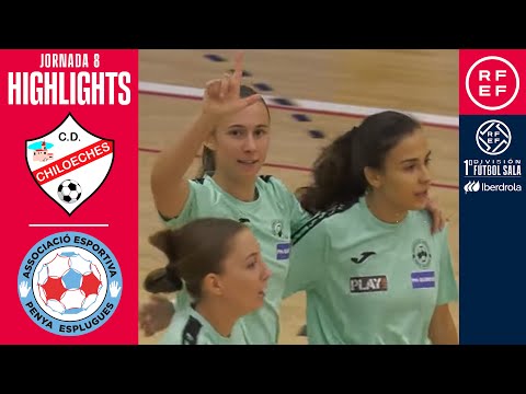 Resumen #PrimeraIberdrola | CD Chiloeches 4-9 AE Penya Esplugues | Jornada 8