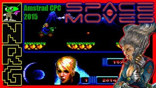 NRG: 5-10 Minutes of Gameplay - Space Moves [Amstrad CPC]