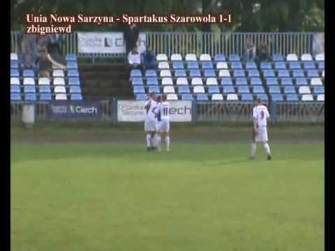 Unia Nowa Sarzyna - Spartakus Szarowola 1-1 12.05.2010r. 20 zaległa kolejka III Ligii