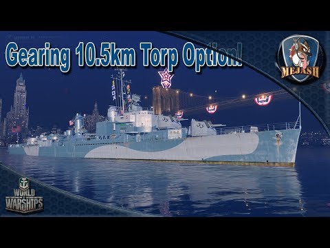 Gearing: 10.5km Torps Option! Great Potential but to situational