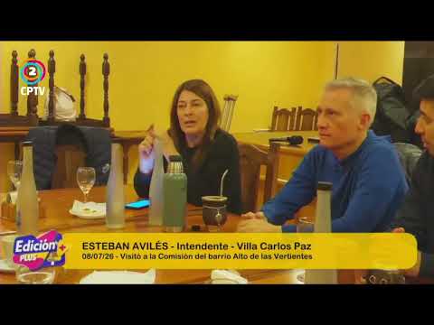 VISITA A LA COMISIÓN DE BARRIO ALTO DE LAS VERTIENTES
