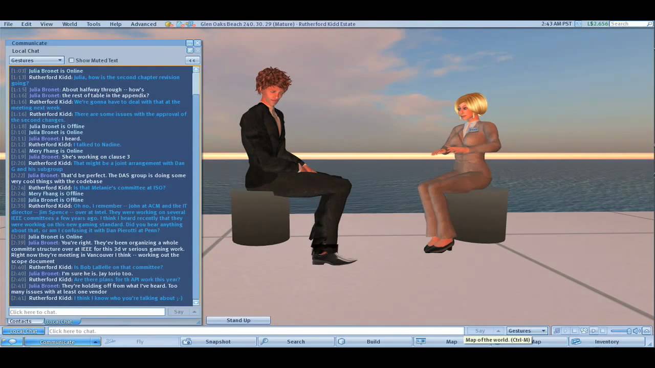 IEEE Standards Association (IEEE-SA) in Second Life