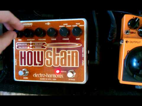 Ehx holy stain w/ bank mod! Demo!