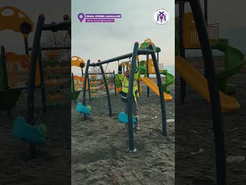 Cemal Gürsel Mahallemize çocuklarımız için yeni oyun parkı yaptık. 22.12.2023