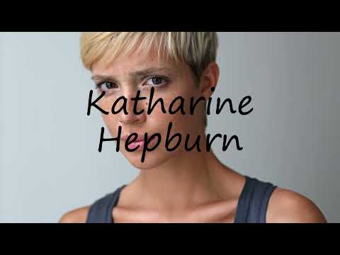 How to pronounce Katharine Hepburn in English?