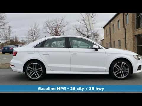 New 2019 Audi A3 Silver Spring MD Washington-DC, MD #W92119