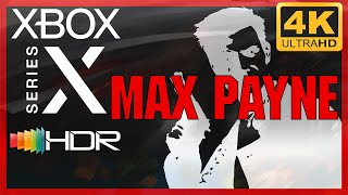 [4K/HDR] Max Payne / Xbox Series X Gameplay