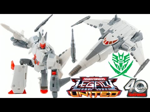 Transformers Legacy United Star Raiders Voyager Class Ferak Review (4K)